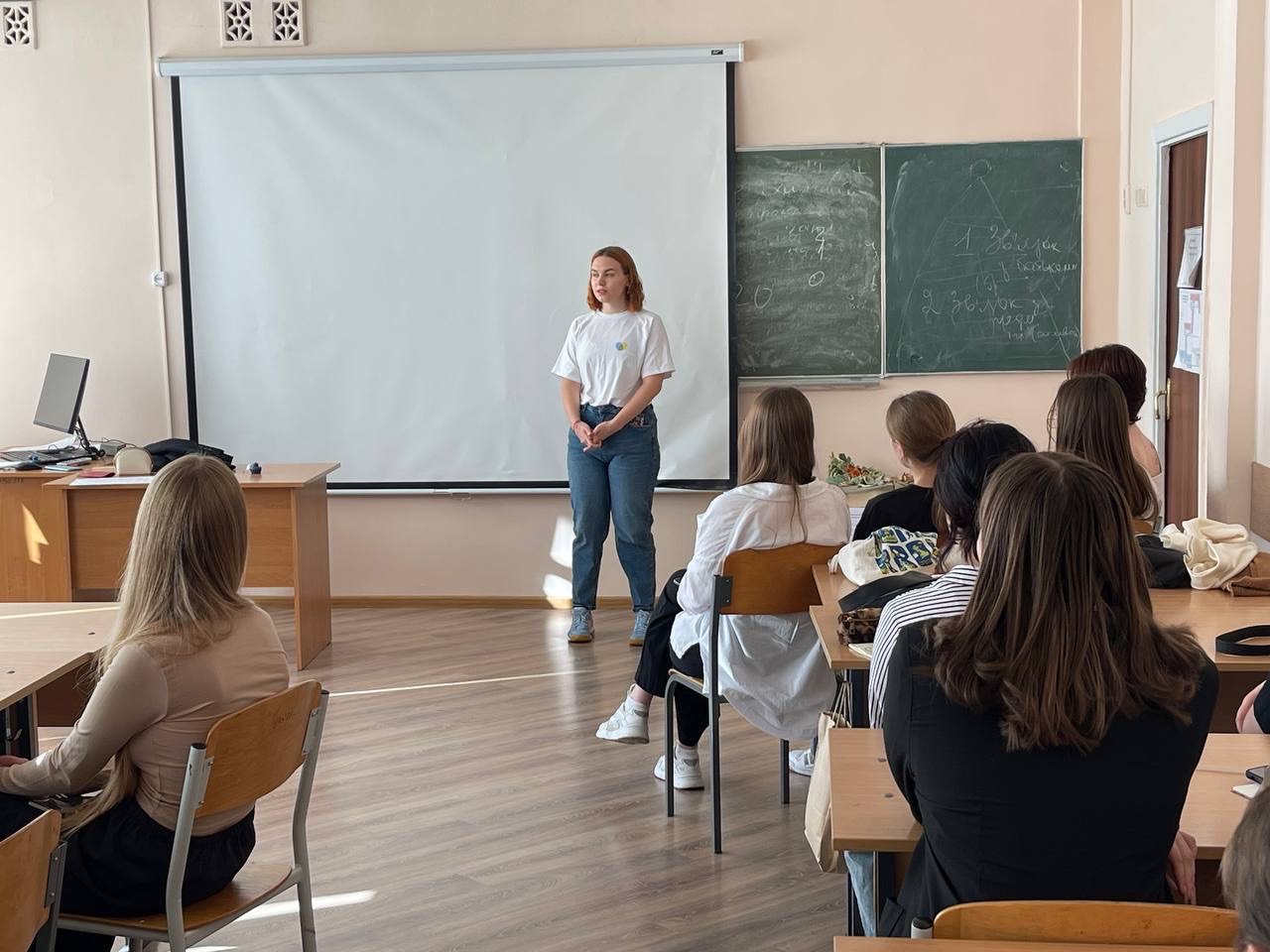 Зутріч з випускницею 1