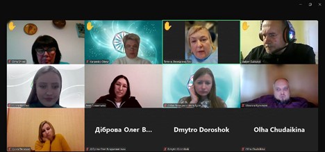 вітальне слово голови секції 6 Карпенко Олени та членів кафедри11.11.24