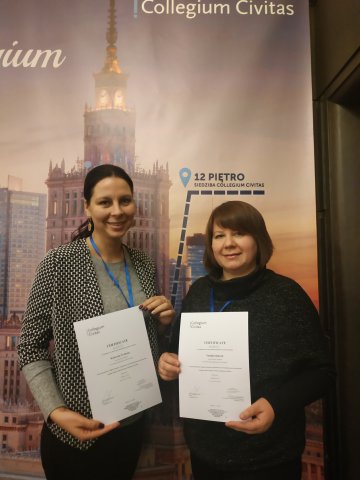Участь у міжнародній програмі академічної мобільності в Університеті Collegium Civitas (м.Варшава, Польща)